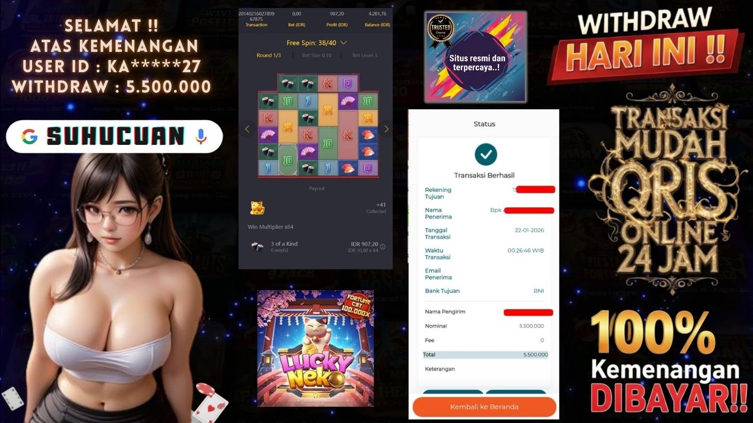 SUHUCUAN JACKPOT SLOT LUCKY NEKO